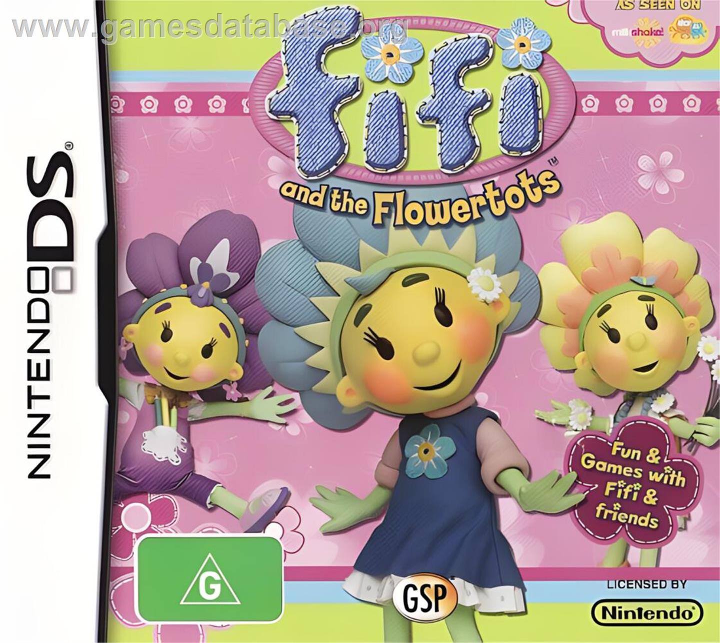 Fifi Et Ses Floramis - Nintendo DS - Artwork - Box