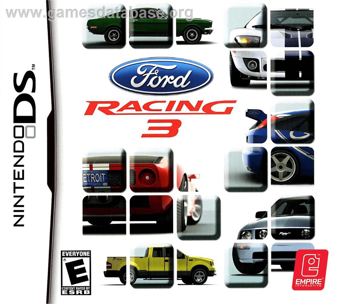 Ford Racing 3 - Nintendo DS - Artwork - Box