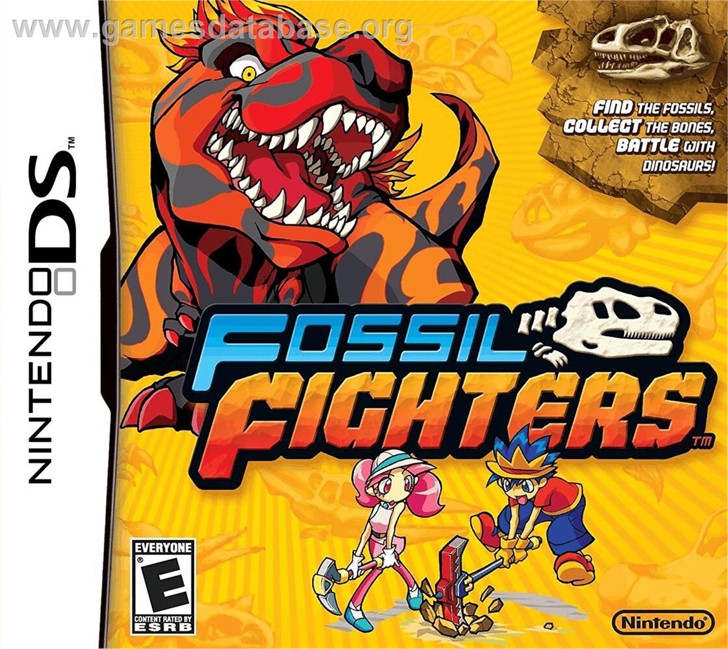 Fossil Fighters - Nintendo DS - Artwork - Box