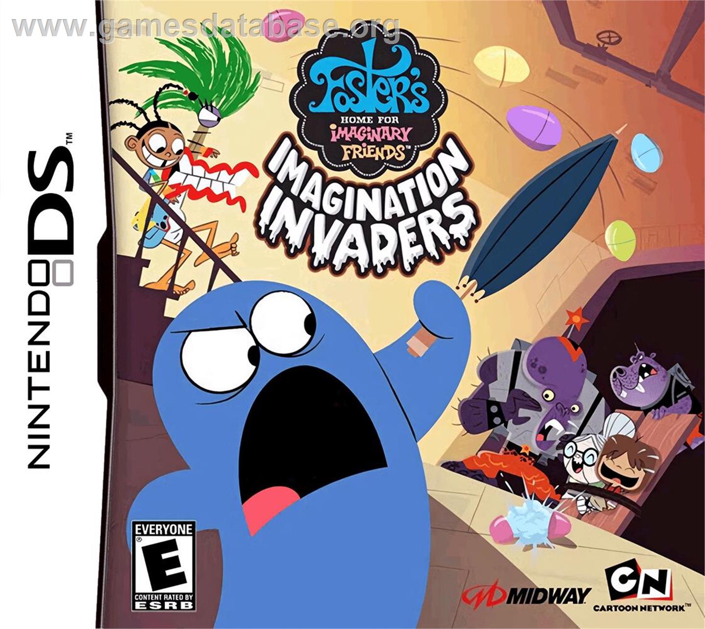 Foster's Home For Imaginary Friends - Imagination Invaders - Nintendo DS - Artwork - Box