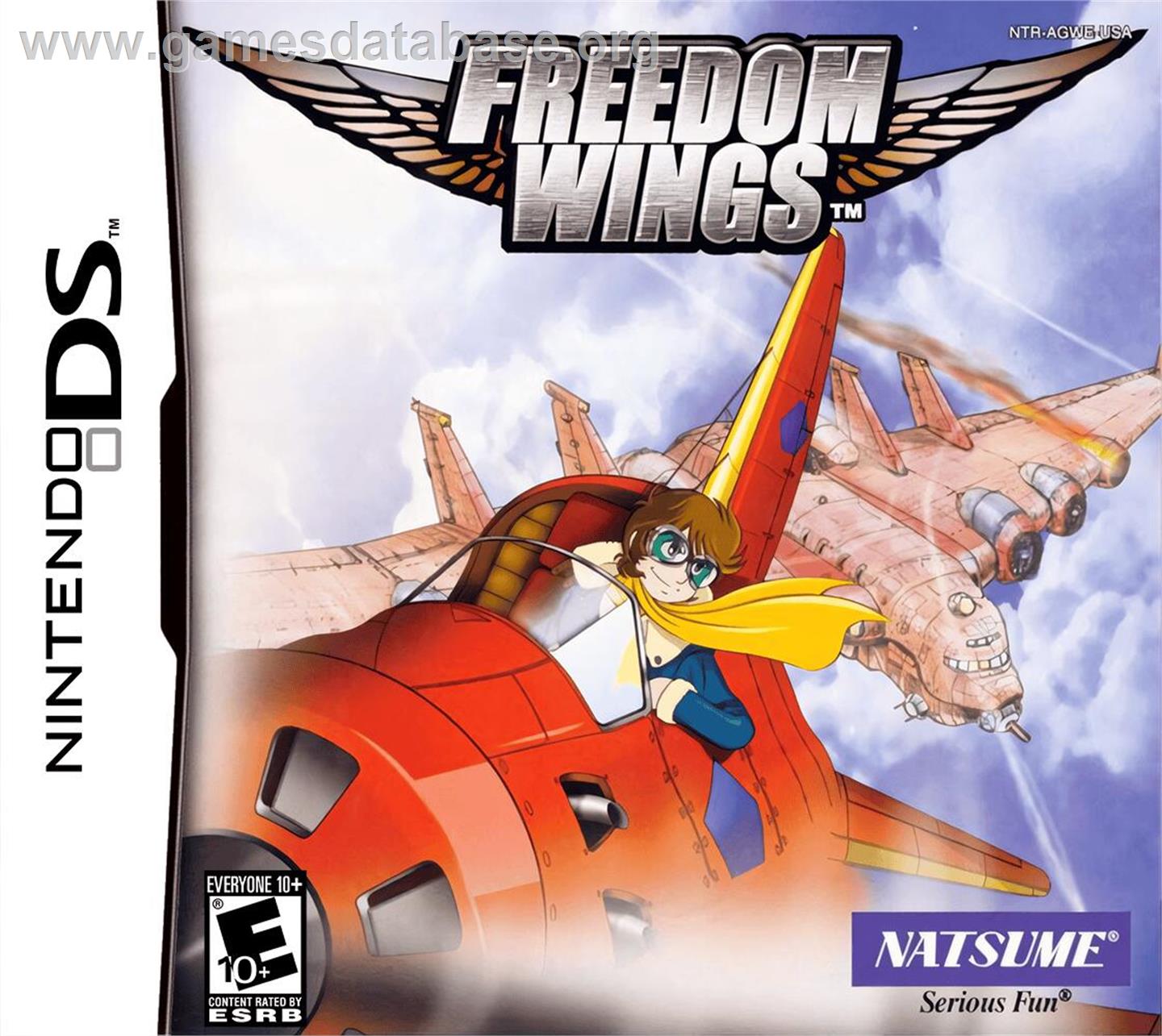 Freedom Wings - Nintendo DS - Artwork - Box