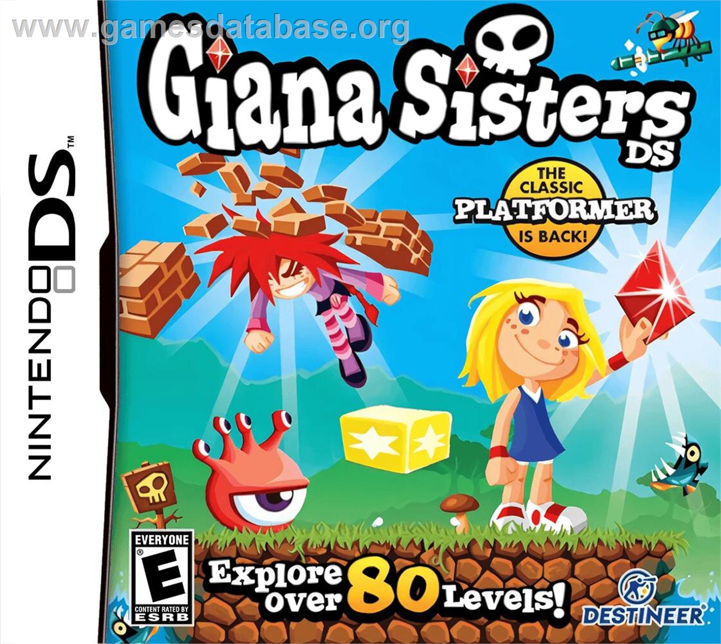 Giana Sisters DS - Nintendo DS - Artwork - Box
