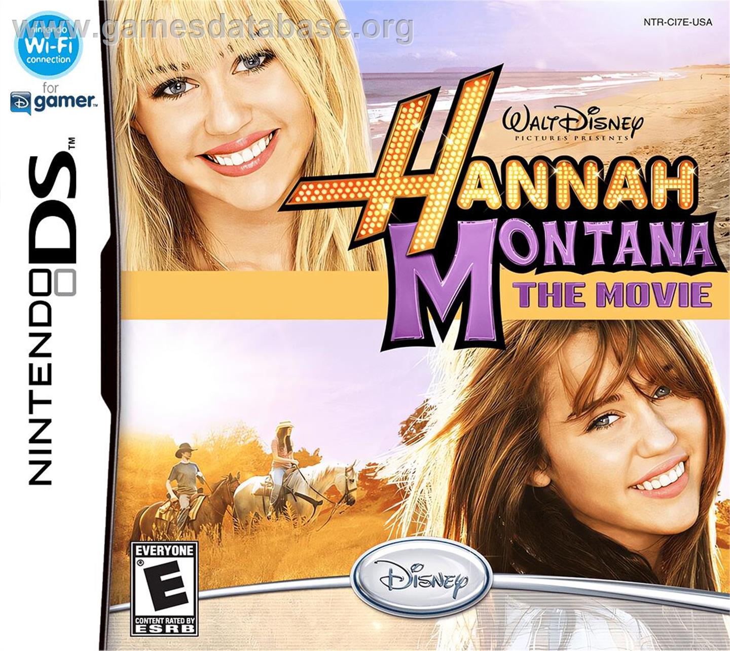 Hannah Montana - The Movie - Nintendo DS - Artwork - Box