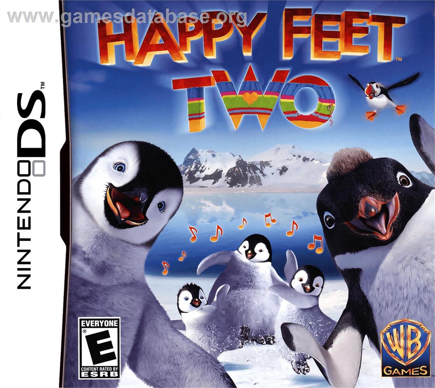 Happy Feet 2 - Nintendo DS - Artwork - Box