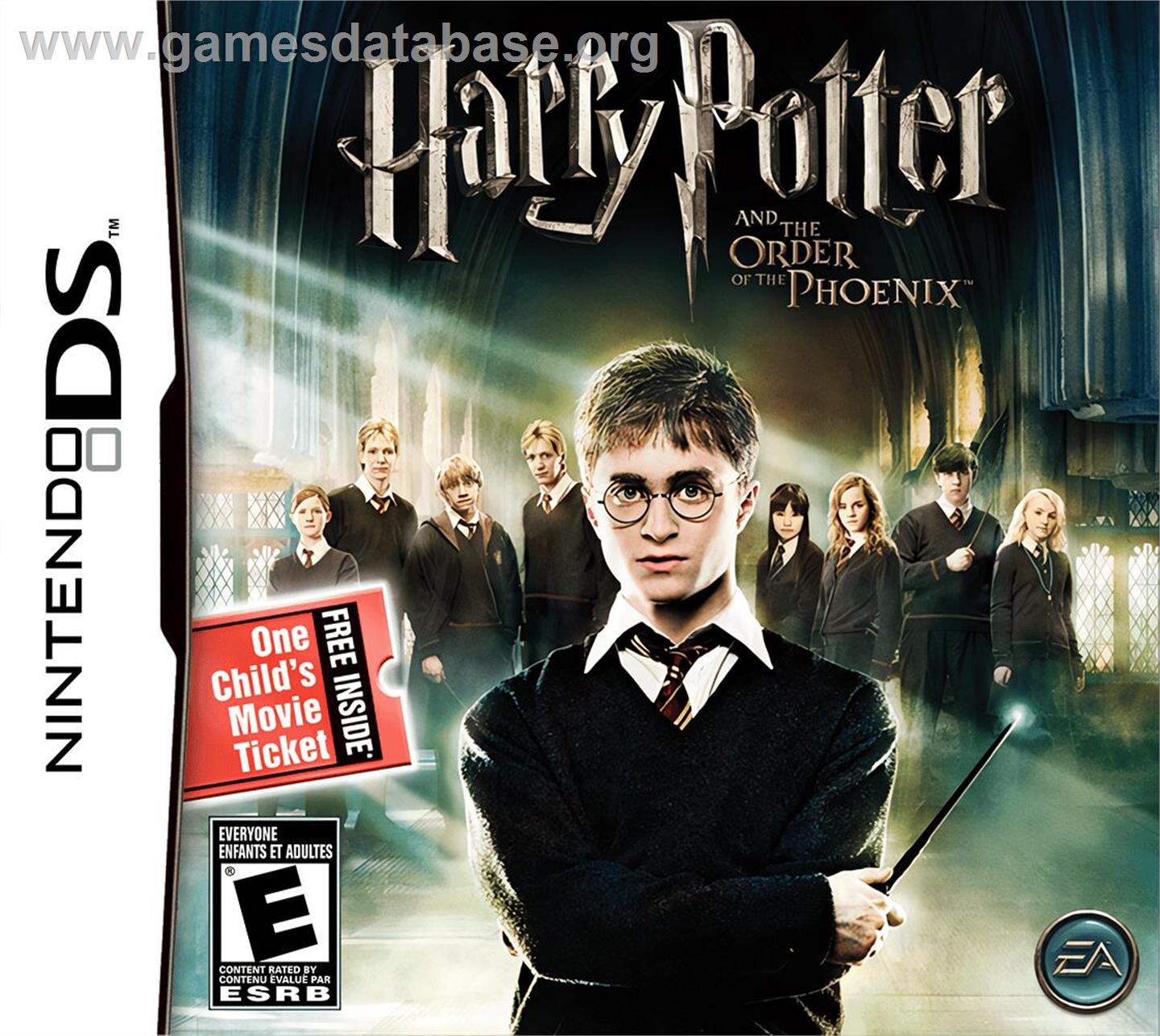 Harry Potter Et L'ordre Du Phénix - Nintendo DS - Artwork - Box