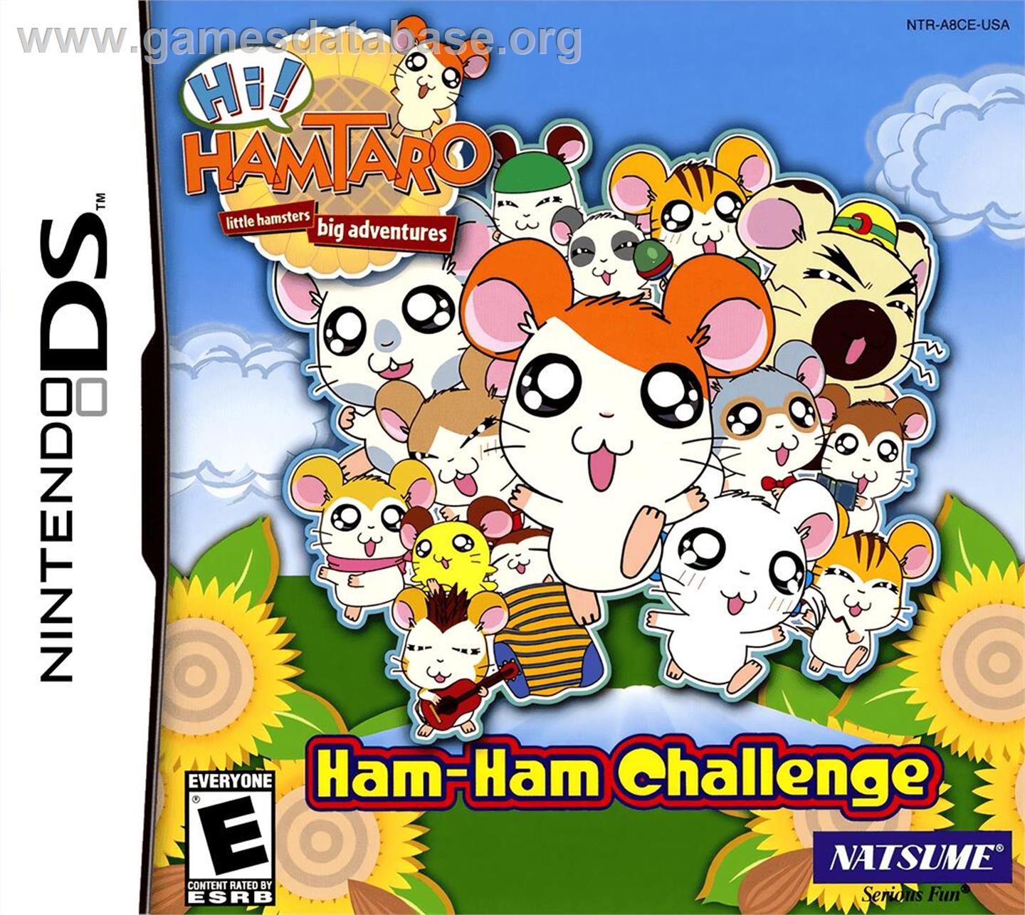 Hi! Hamtaro - Ham-ham Challenge - Nintendo DS - Artwork - Box
