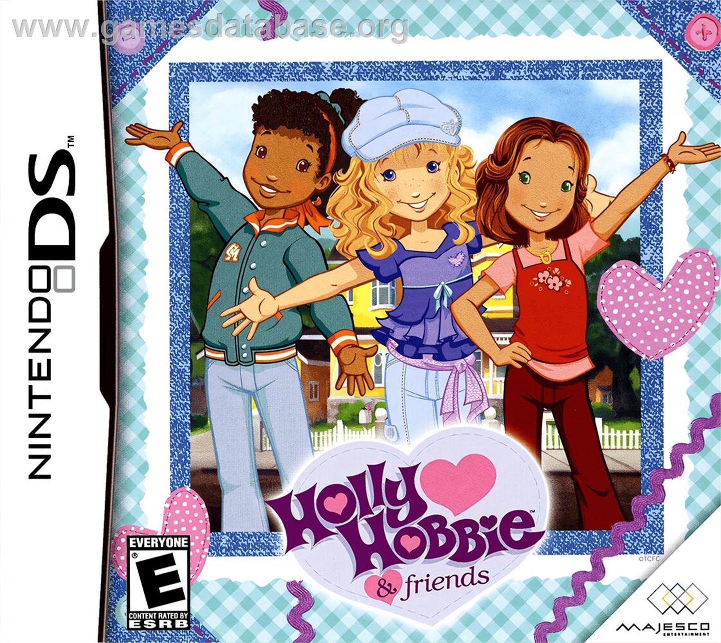 Holly Hobbie And Friends - Nintendo DS - Artwork - Box