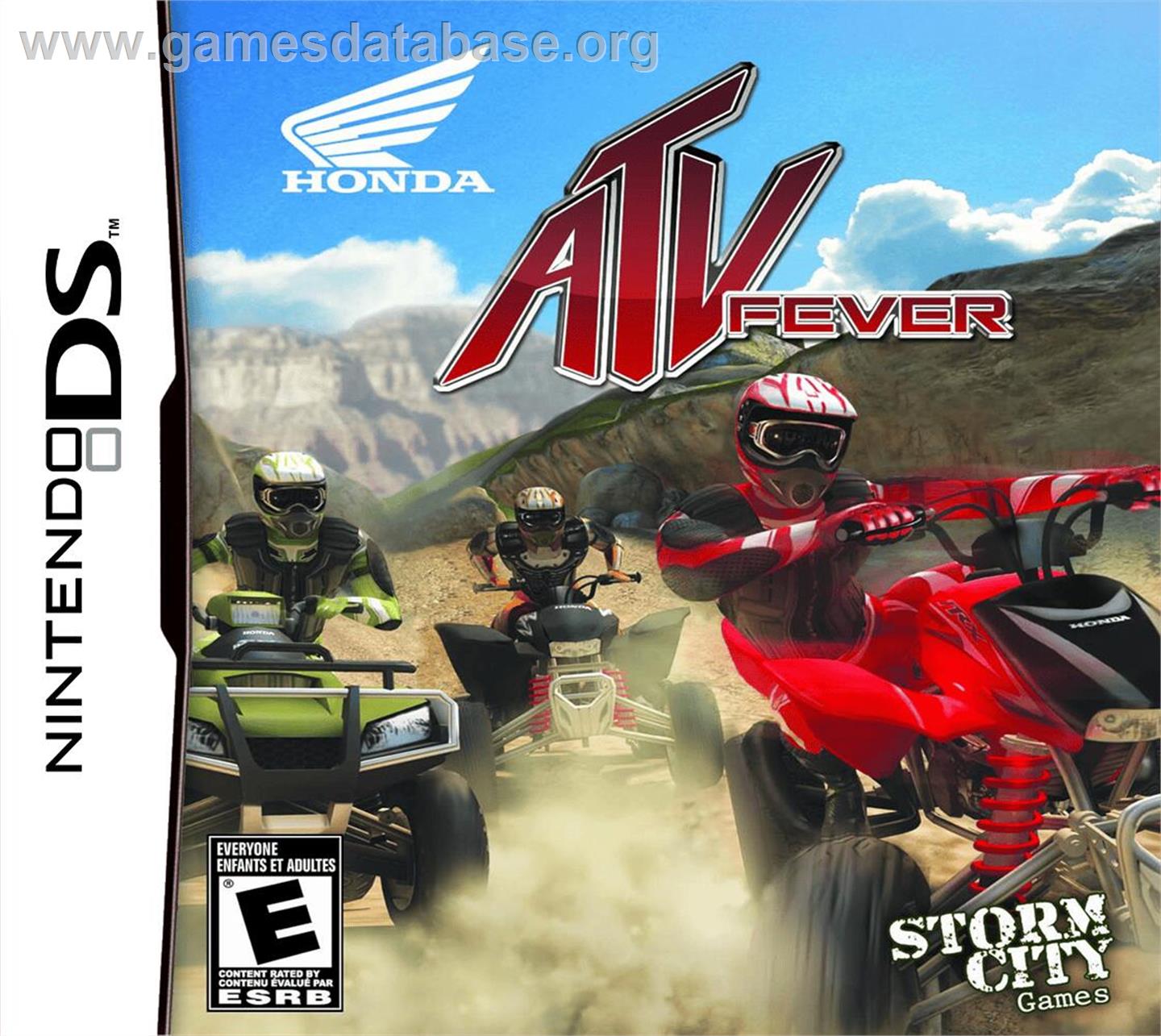 Honda Atv Fever - Nintendo DS - Artwork - Box