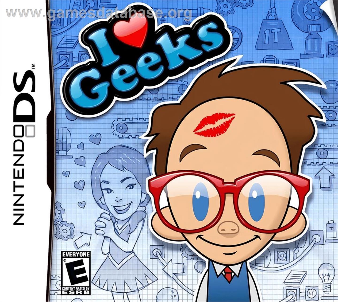 I Heart Geeks ! - Nintendo DS - Artwork - Box