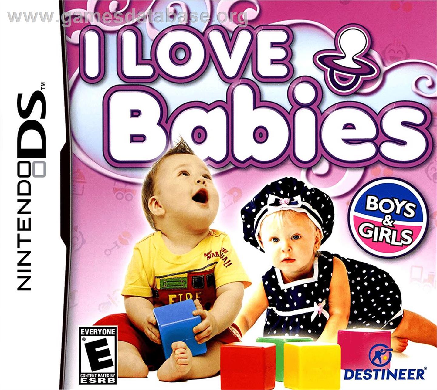 I Love Babies - Nintendo DS - Artwork - Box