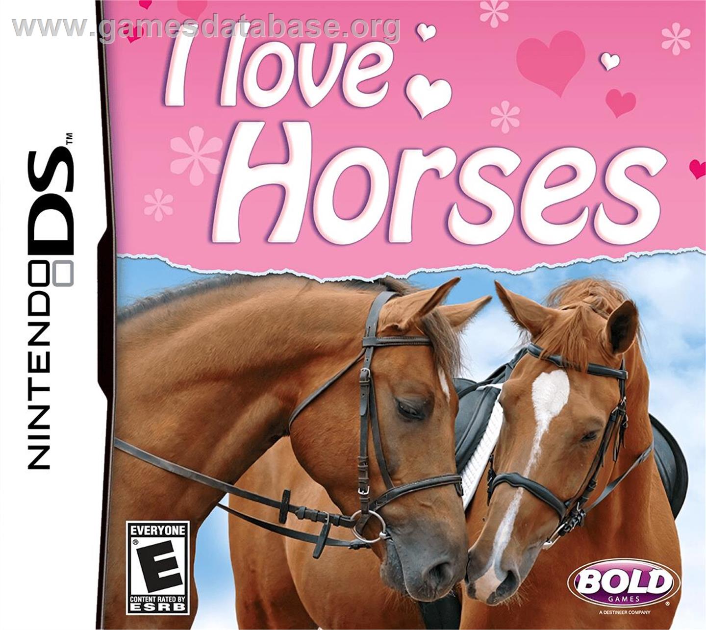 I Love Horses - Nintendo DS - Artwork - Box