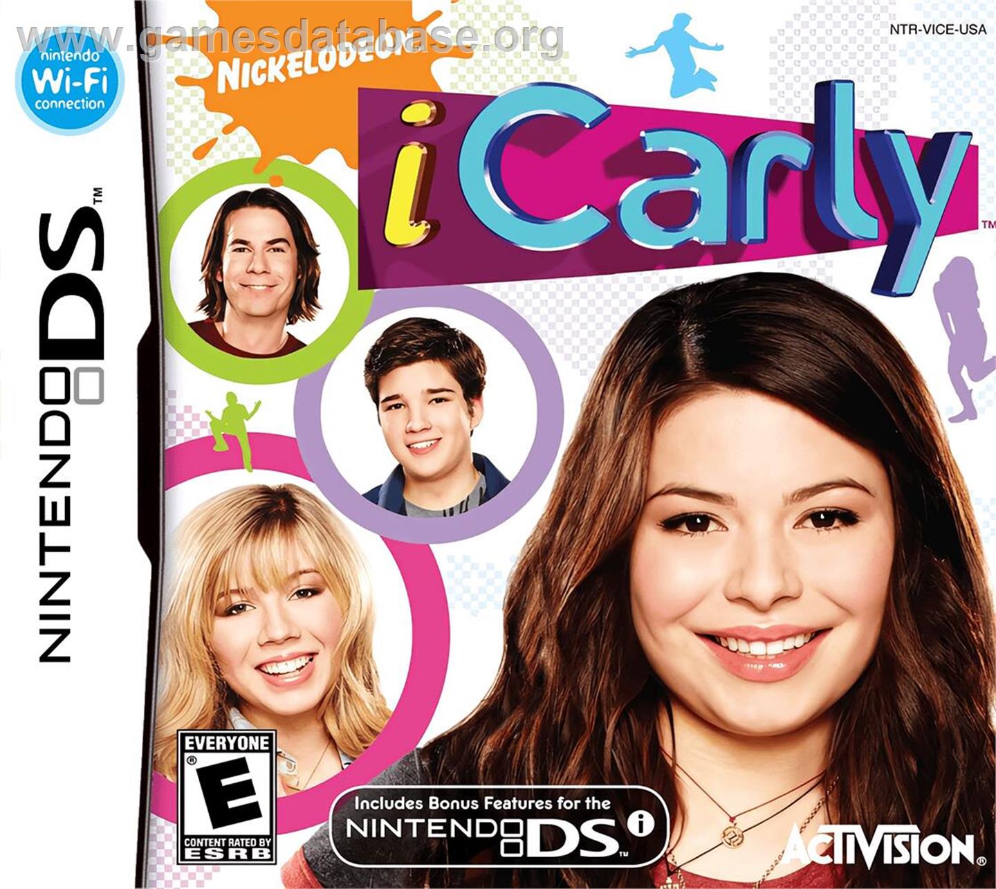 Icarly - Nintendo DS - Artwork - Box