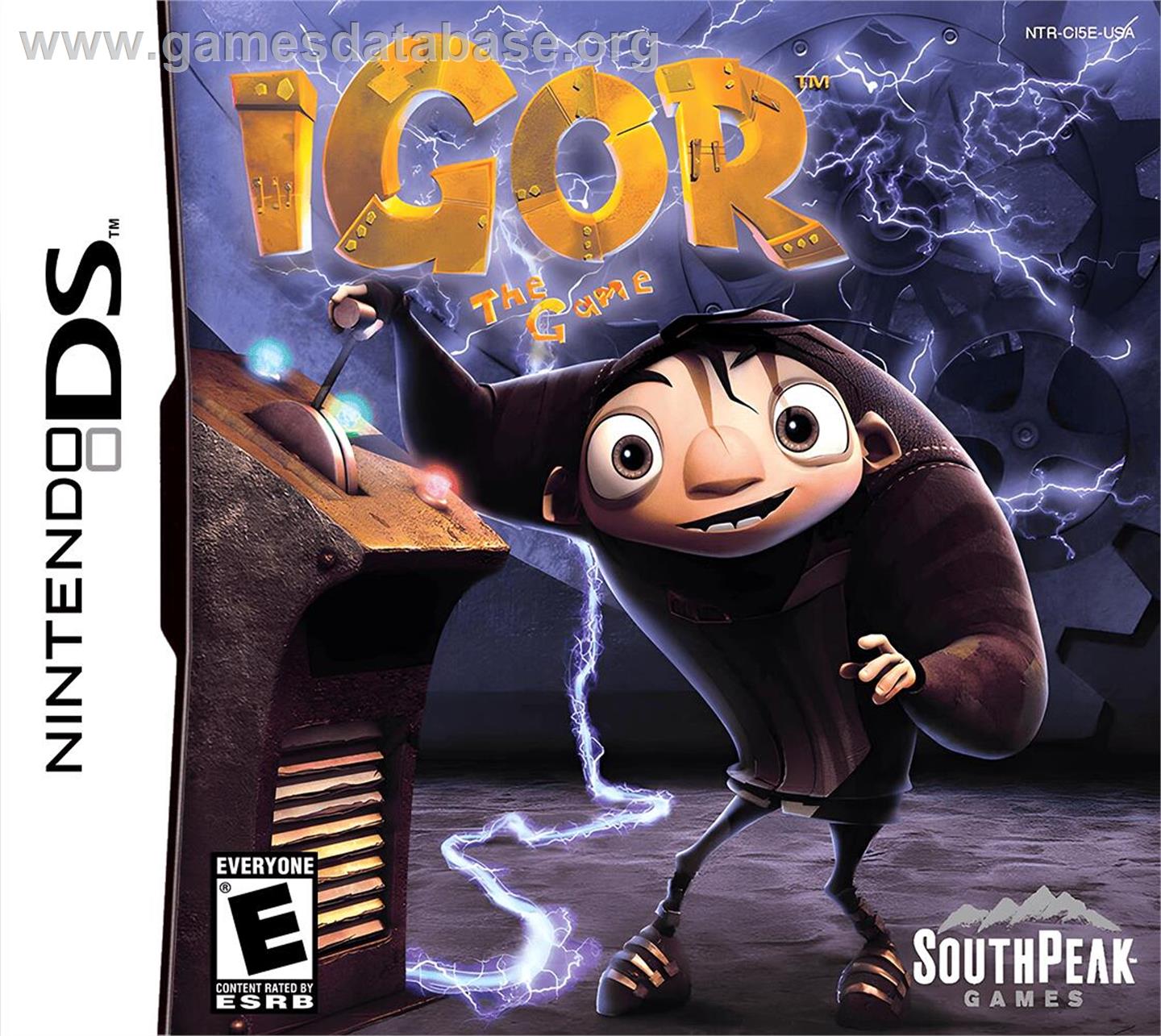 Igor - The Game - Nintendo DS - Artwork - Box