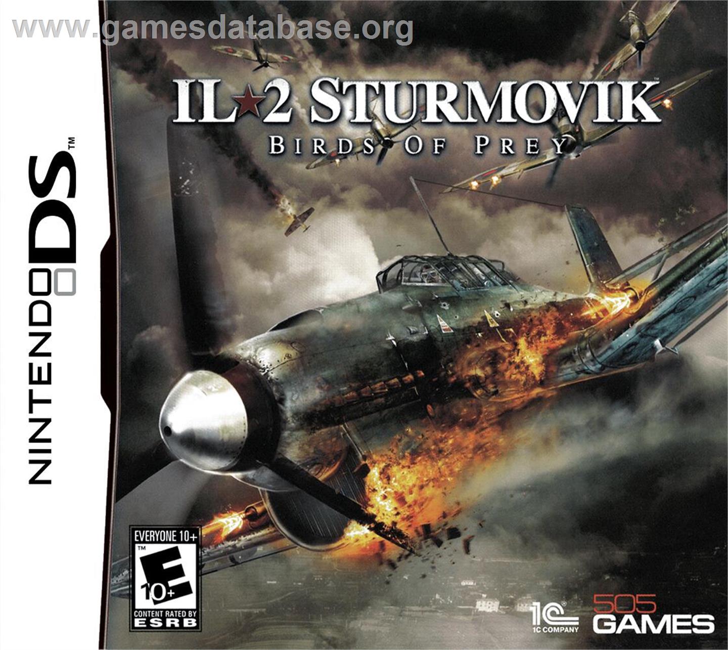 Il-2 Sturmovik - Birds Of Prey - Nintendo DS - Artwork - Box