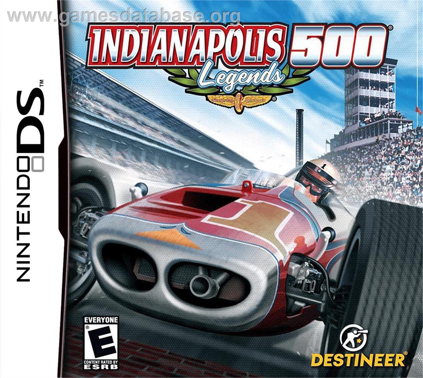 Indianapolis 500 Legends - Nintendo DS - Artwork - Box