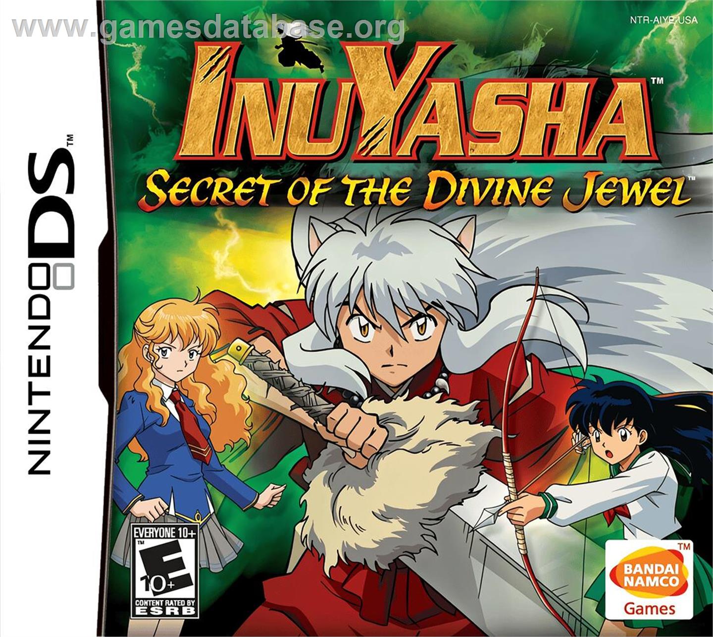 Inuyasha - Secret Of The Divine Jewel - Nintendo DS - Artwork - Box