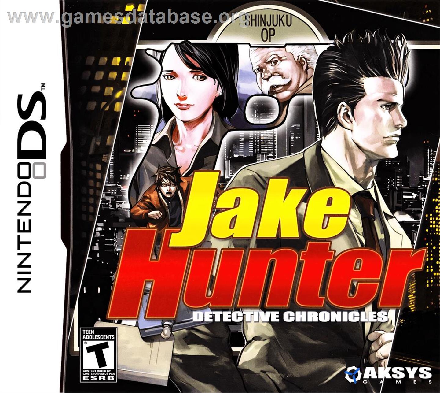 Jake Hunter - Detective Chronicles - Nintendo DS - Artwork - Box