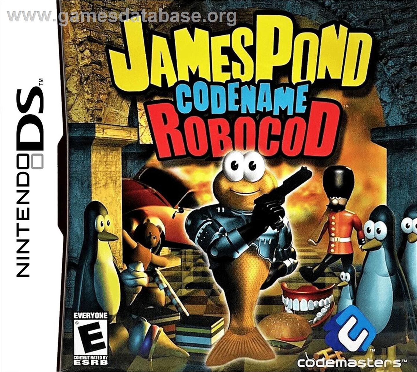 James Pond - Codename Robocod - Nintendo DS - Artwork - Box