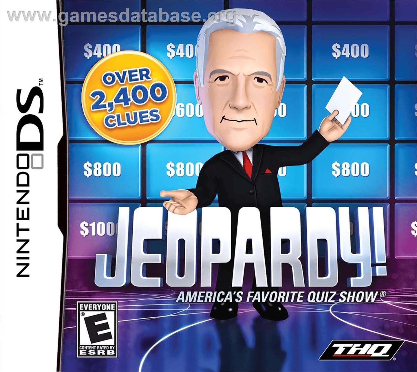 Jeopardy! - Nintendo DS - Artwork - Box