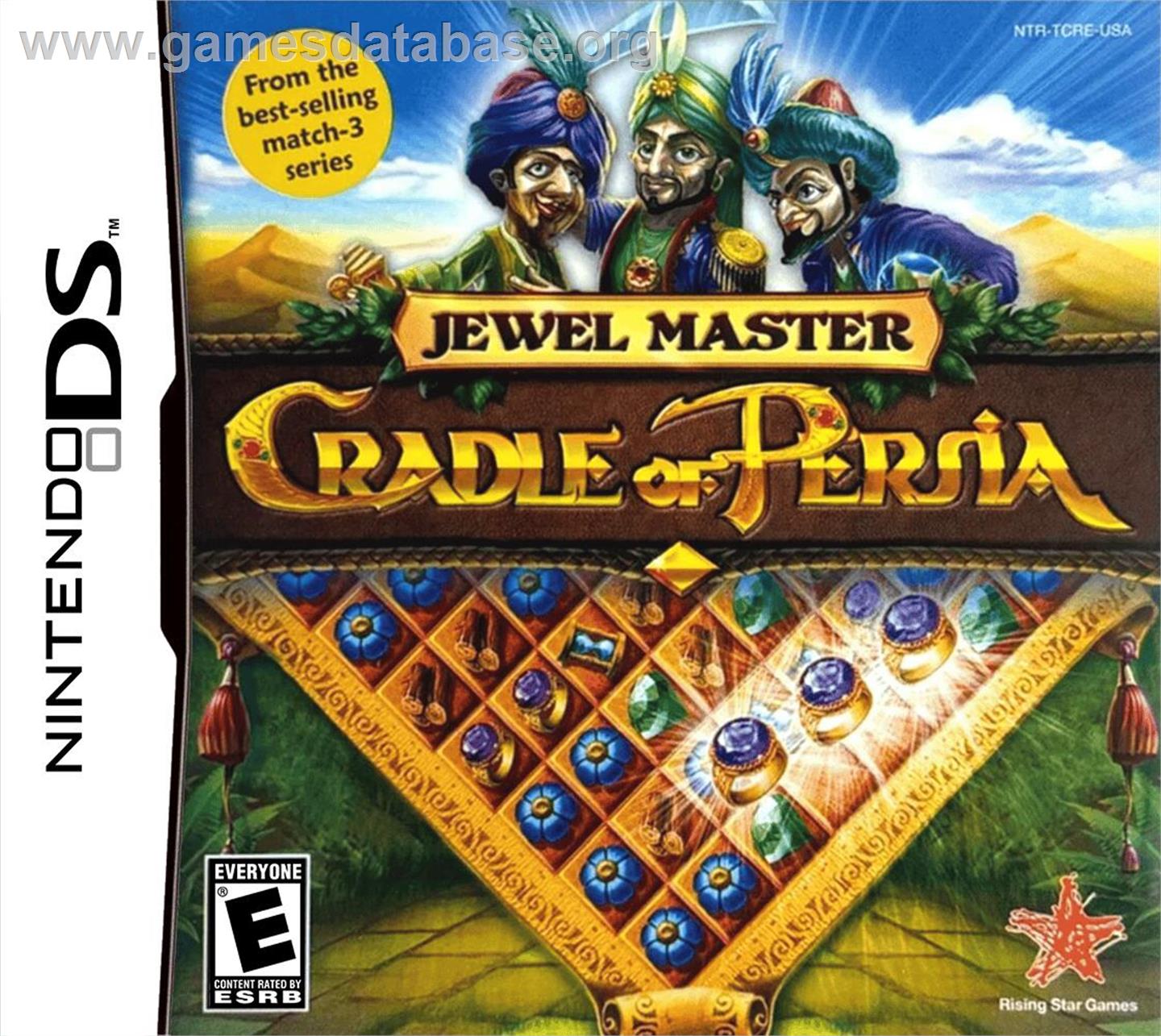 Jewel Master - Cradle Of Persia - Nintendo DS - Artwork - Box