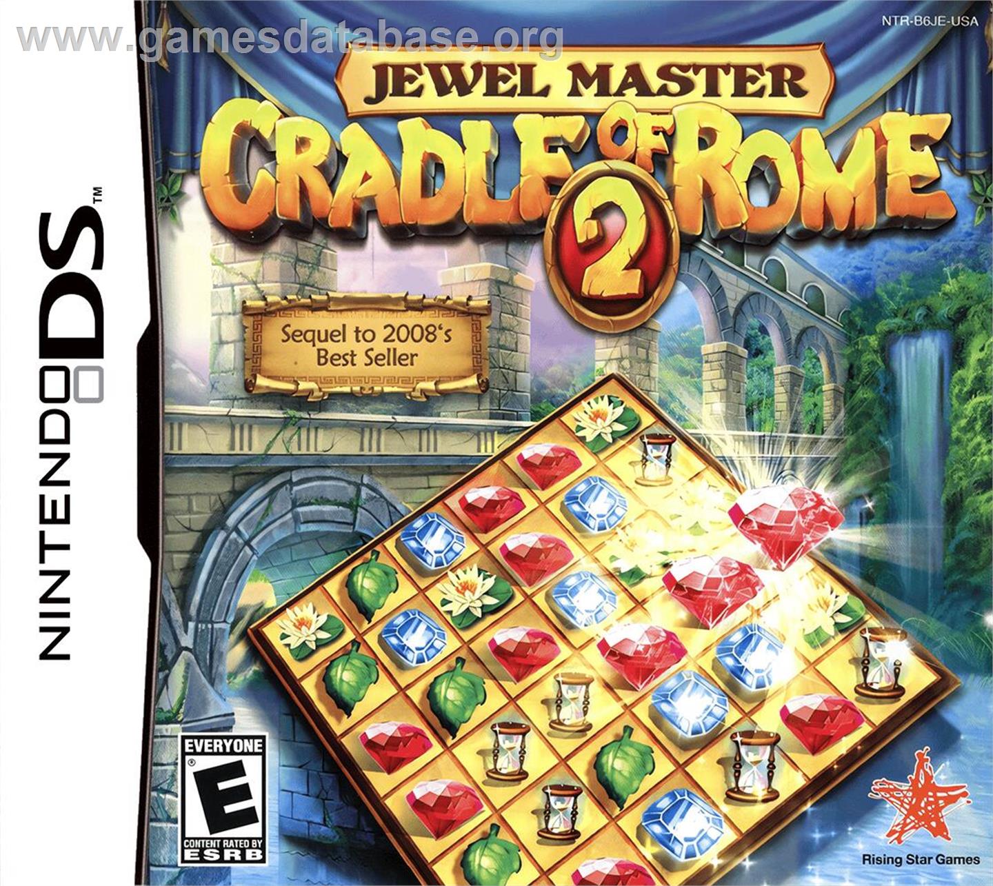 Jewel Master - Cradle Of Rome 2 - Nintendo DS - Artwork - Box