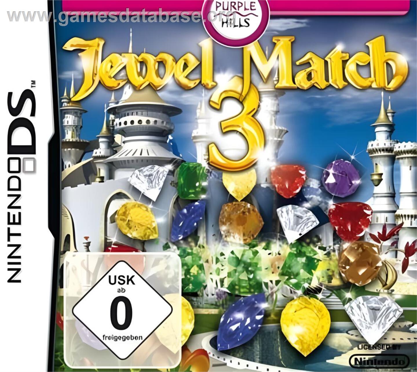 Jewel Match 3 - Nintendo DS - Artwork - Box