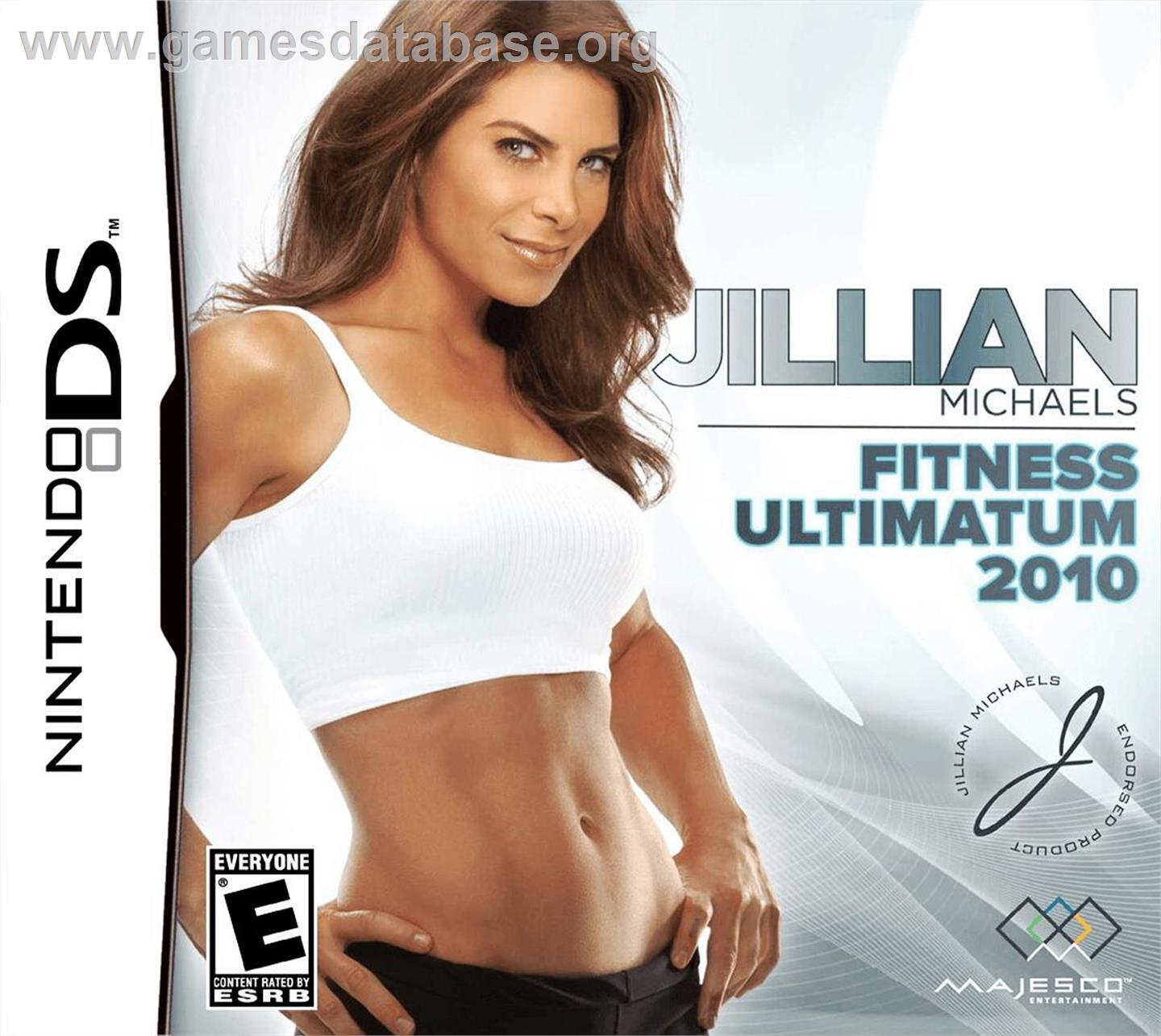 Jillian Michaels Fitness Ultimatum 2010 - Nintendo DS - Artwork - Box