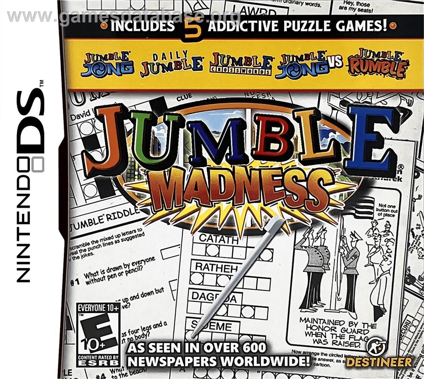 Jumble Madness - Nintendo DS - Artwork - Box
