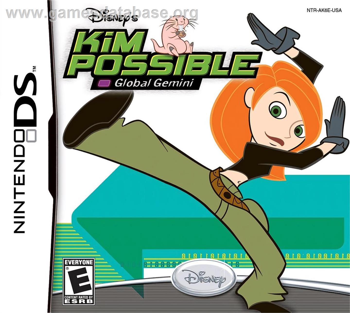 Kim Possible - Global Gemini - Nintendo DS - Artwork - Box