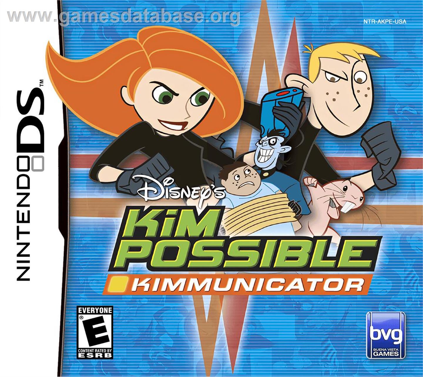 Kim Possible - Kimmunicator - Nintendo DS - Artwork - Box
