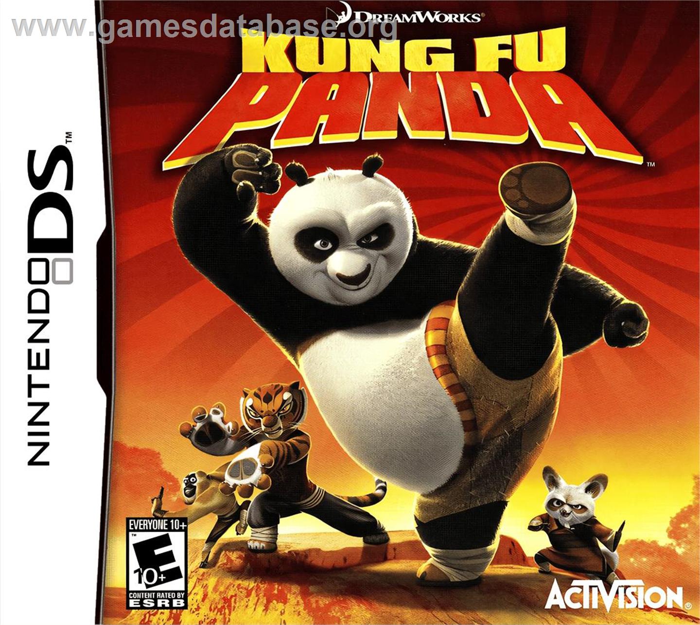 Kung Fu Panda - Nintendo DS - Artwork - Box