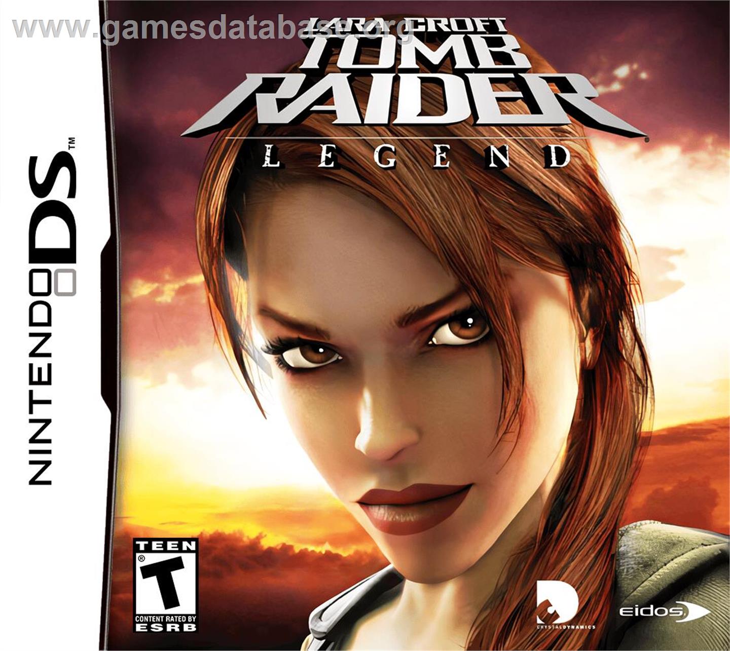 Lara Croft Tomb Raider - Legend - Nintendo DS - Artwork - Box