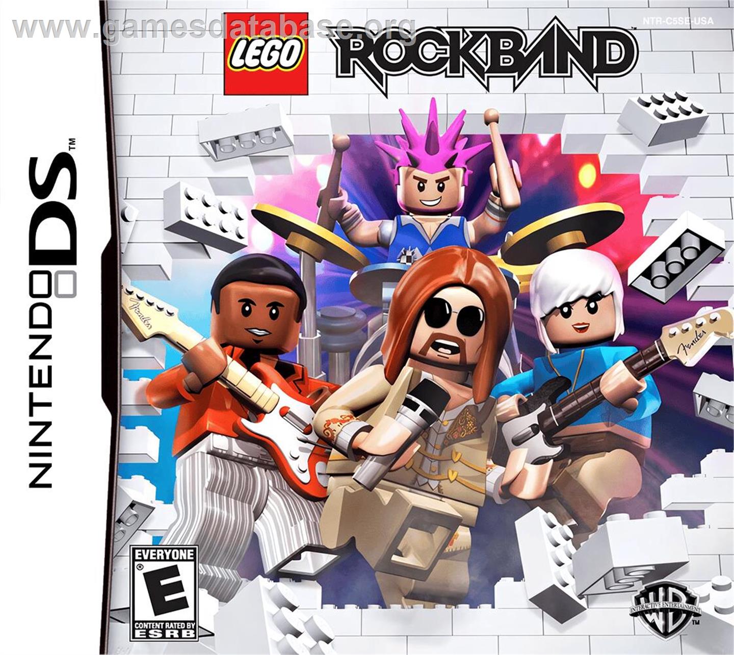 Lego Rock Band - Nintendo DS - Artwork - Box