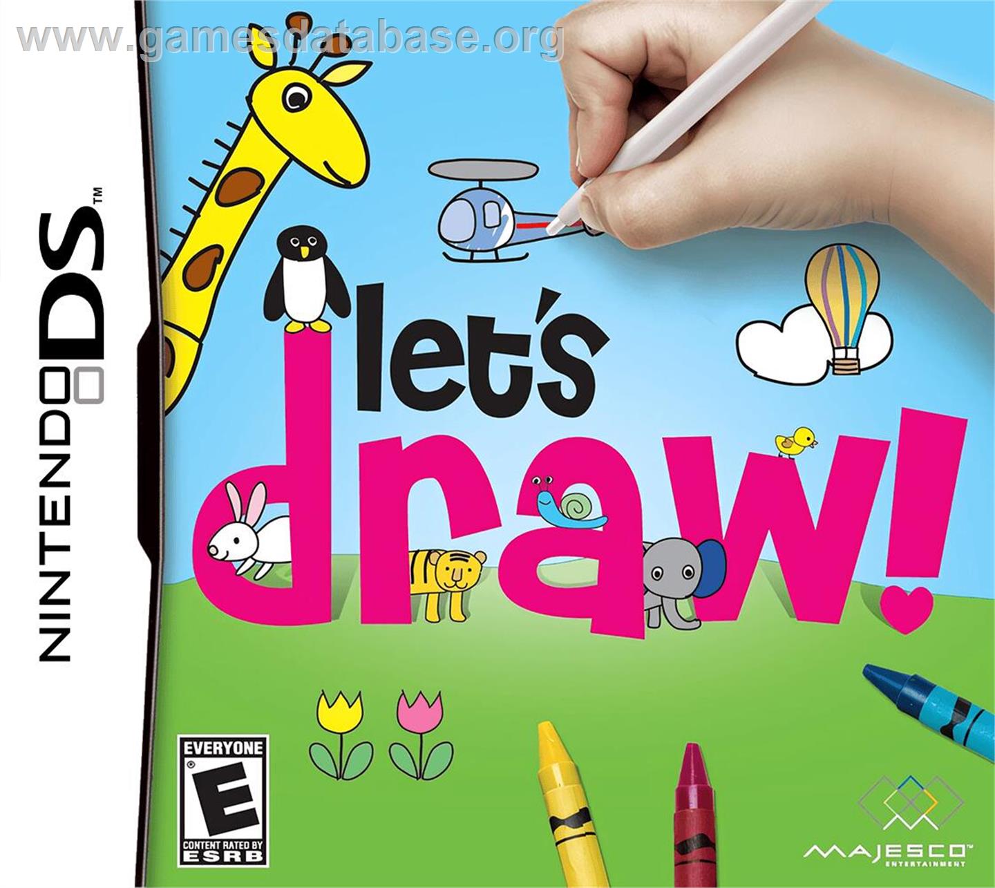 Let's Draw - Nintendo DS - Artwork - Box