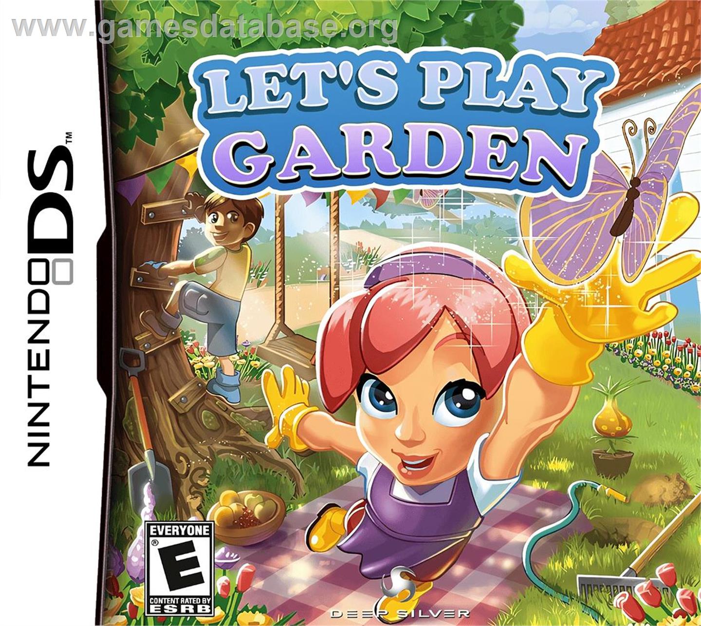 Let's Play Garden - Nintendo DS - Artwork - Box