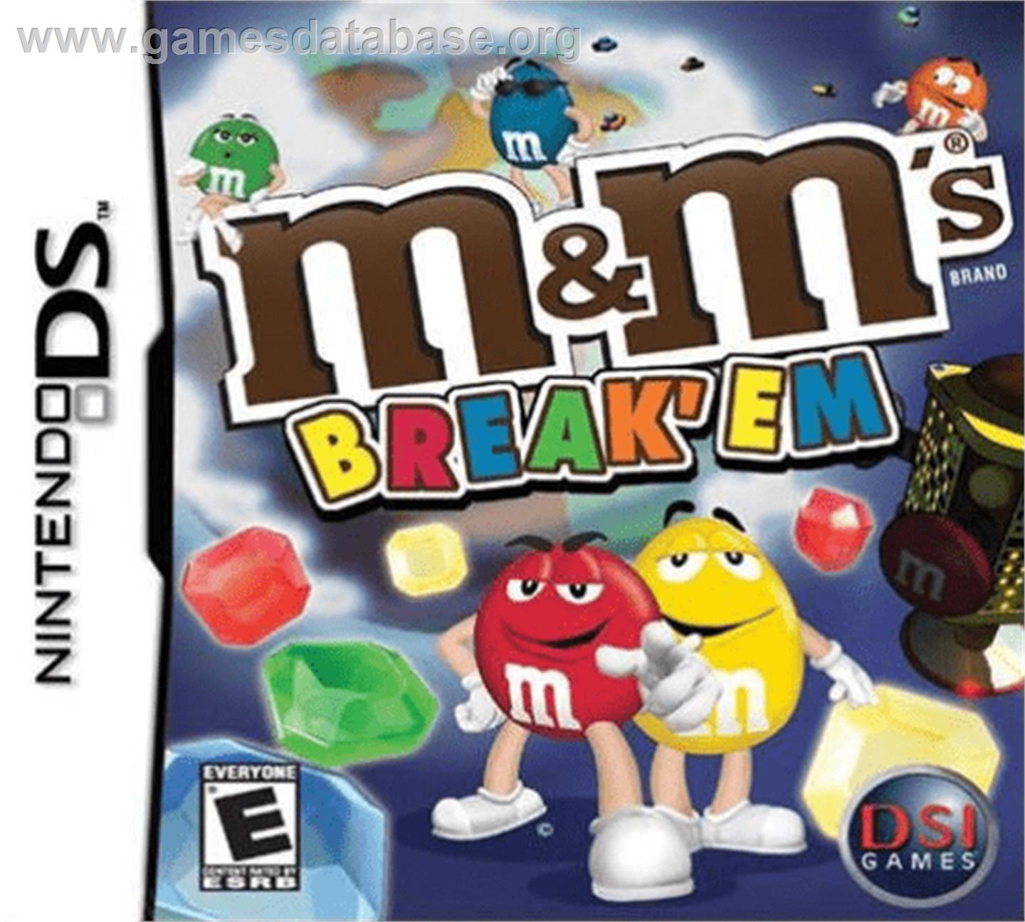 M&M's Break' Em - Nintendo DS - Artwork - Box