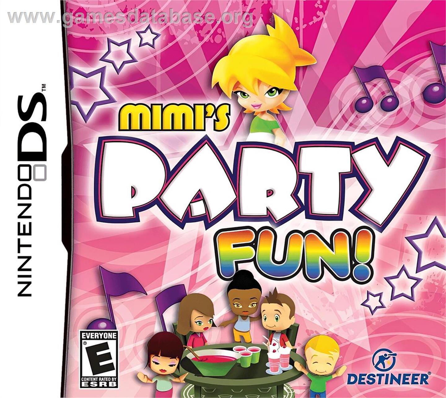 Mimi's Party Fun! - Nintendo DS - Artwork - Box