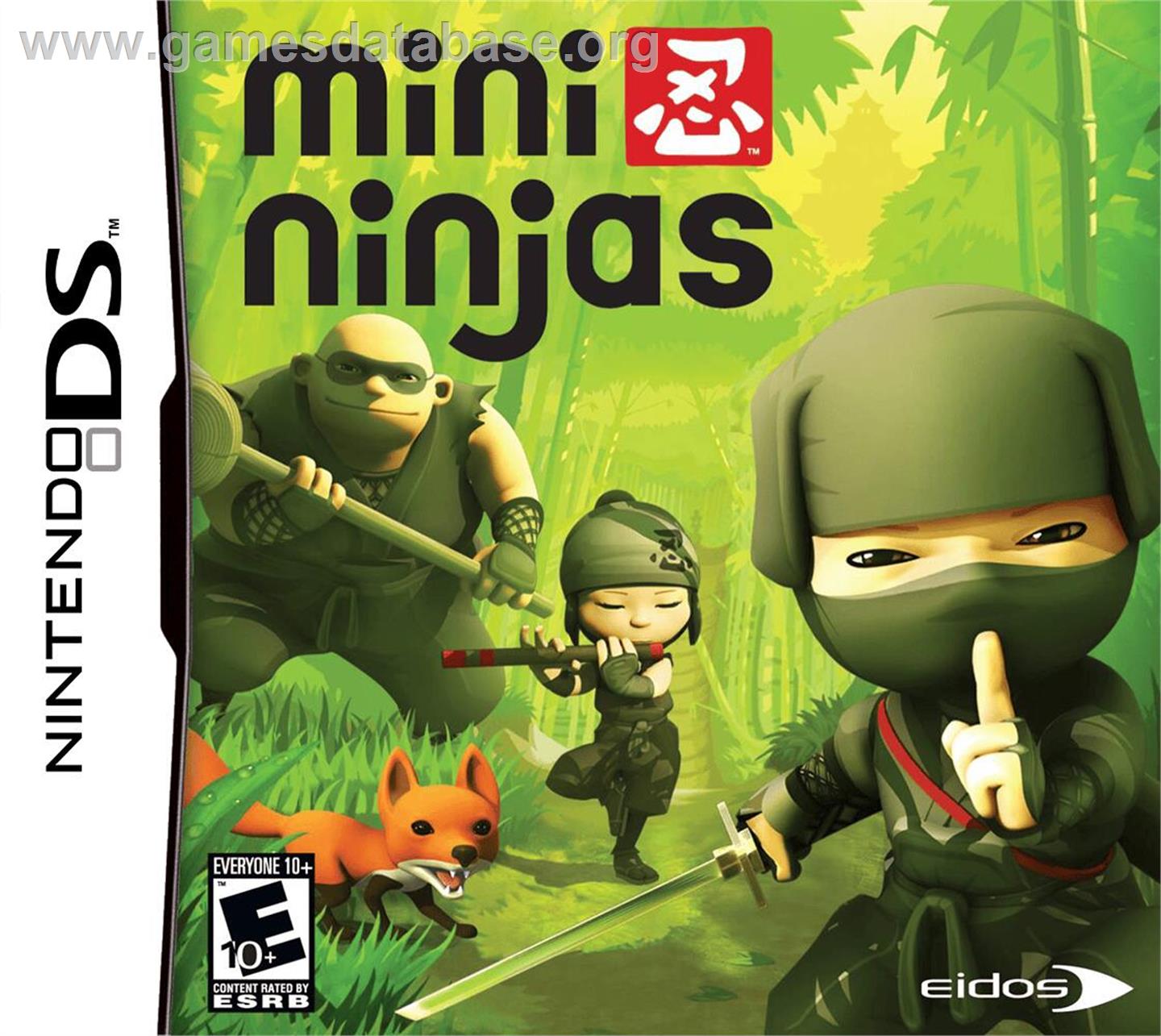 Mini Ninjas - Nintendo DS - Artwork - Box