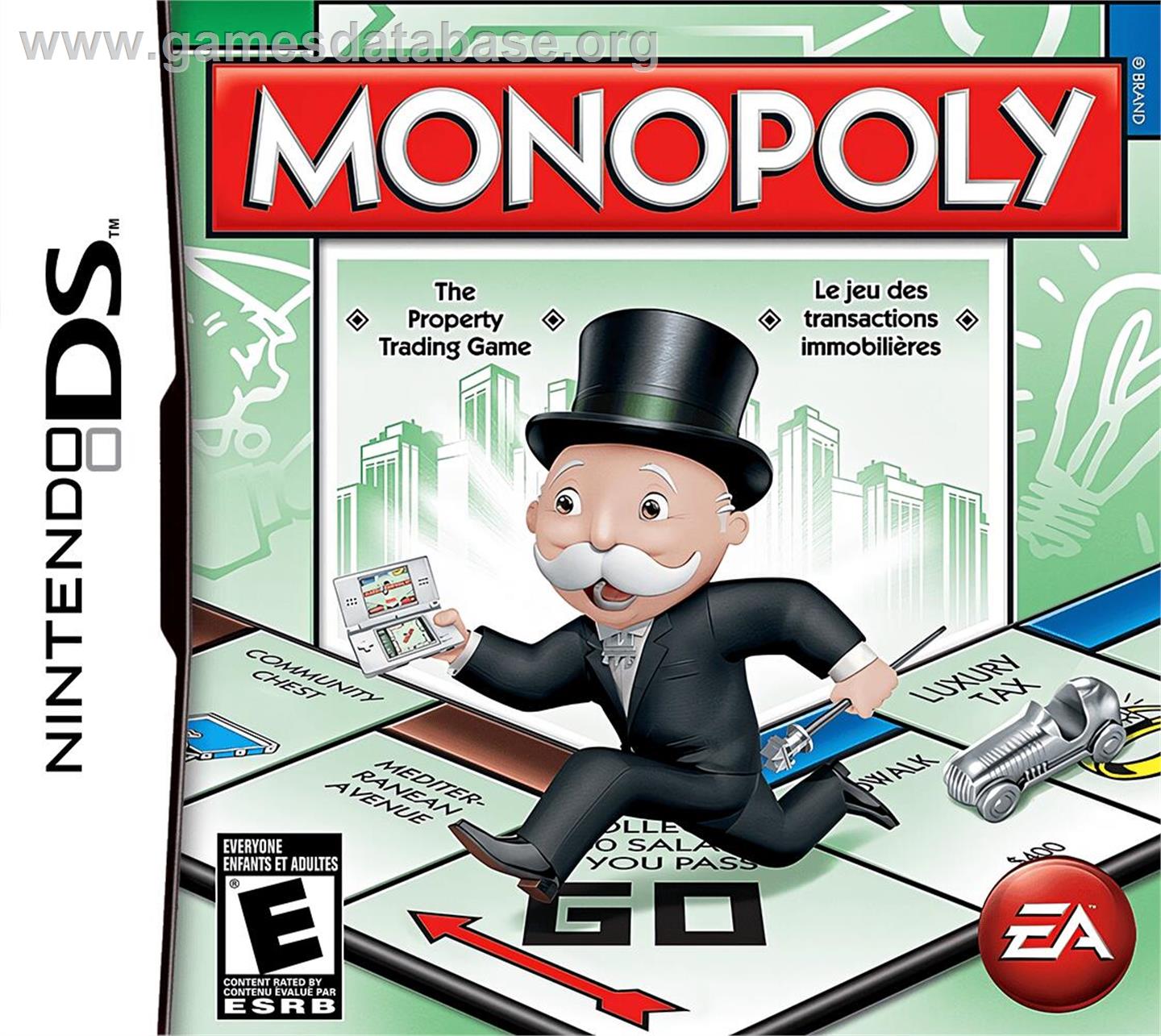 Monopoly - Nintendo DS - Artwork - Box