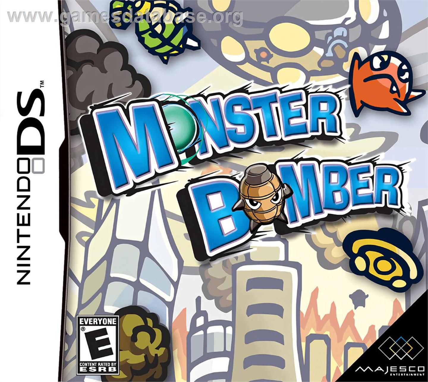 Monster Bomber - Nintendo DS - Artwork - Box