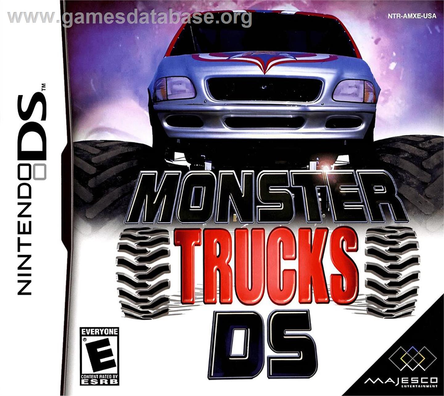 Monster Trucks Ds - Nintendo DS - Artwork - Box