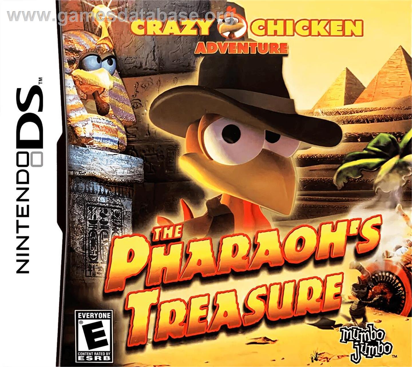 Moorhuhn Adventure - The Pharaoh's Treasure - Nintendo DS - Artwork - Box