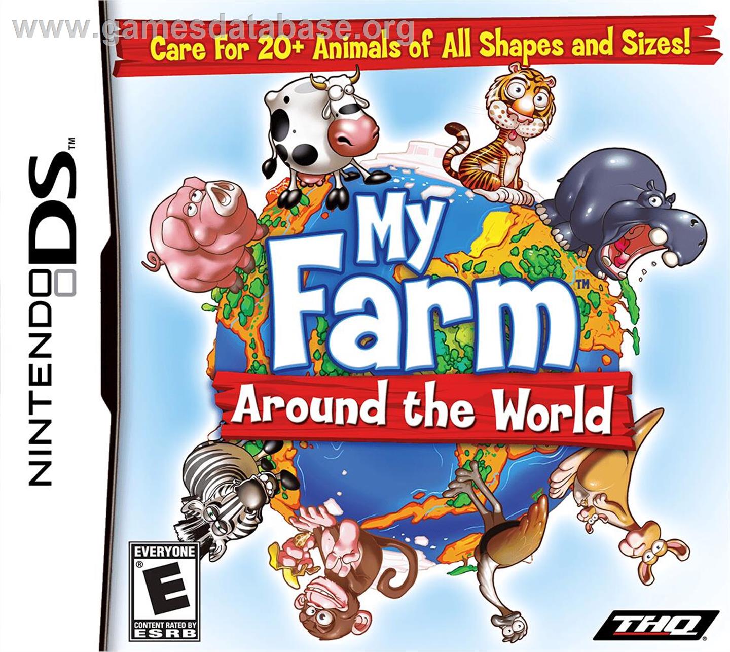 My Farm Around The World - Nintendo DS - Artwork - Box