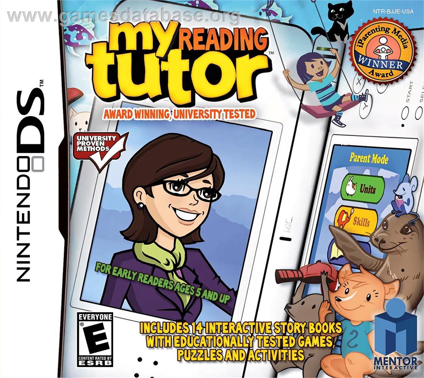 My Reading Tutor - Nintendo DS - Artwork - Box