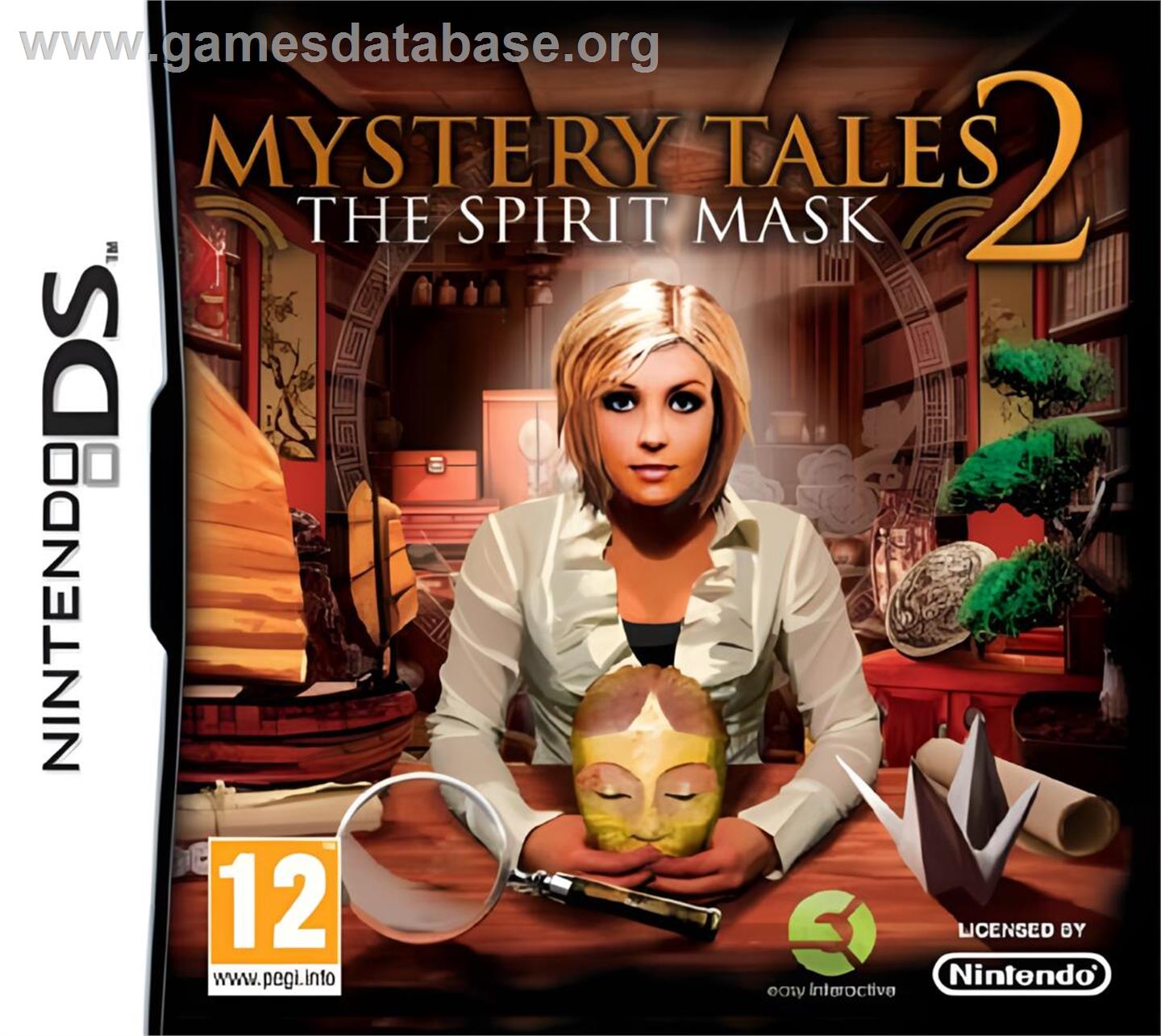 Mystery Tales 2 - The Spirit Mask - Nintendo DS - Artwork - Box