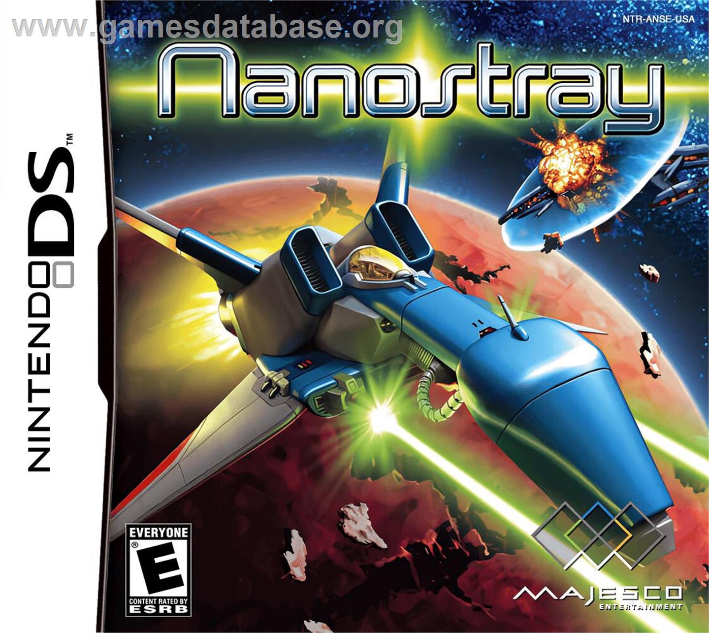 Nanostray - Nintendo DS - Artwork - Box