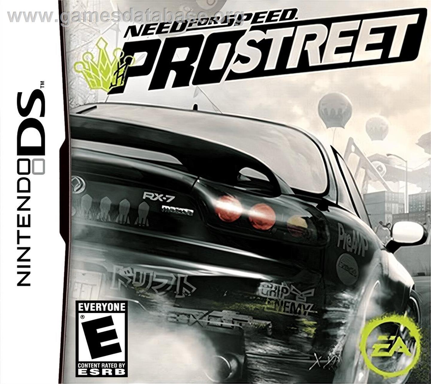 Need For Speed Prostreet - Nintendo DS - Artwork - Box