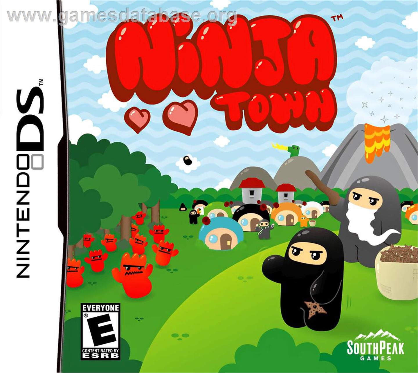 Ninjatown - Nintendo DS - Artwork - Box