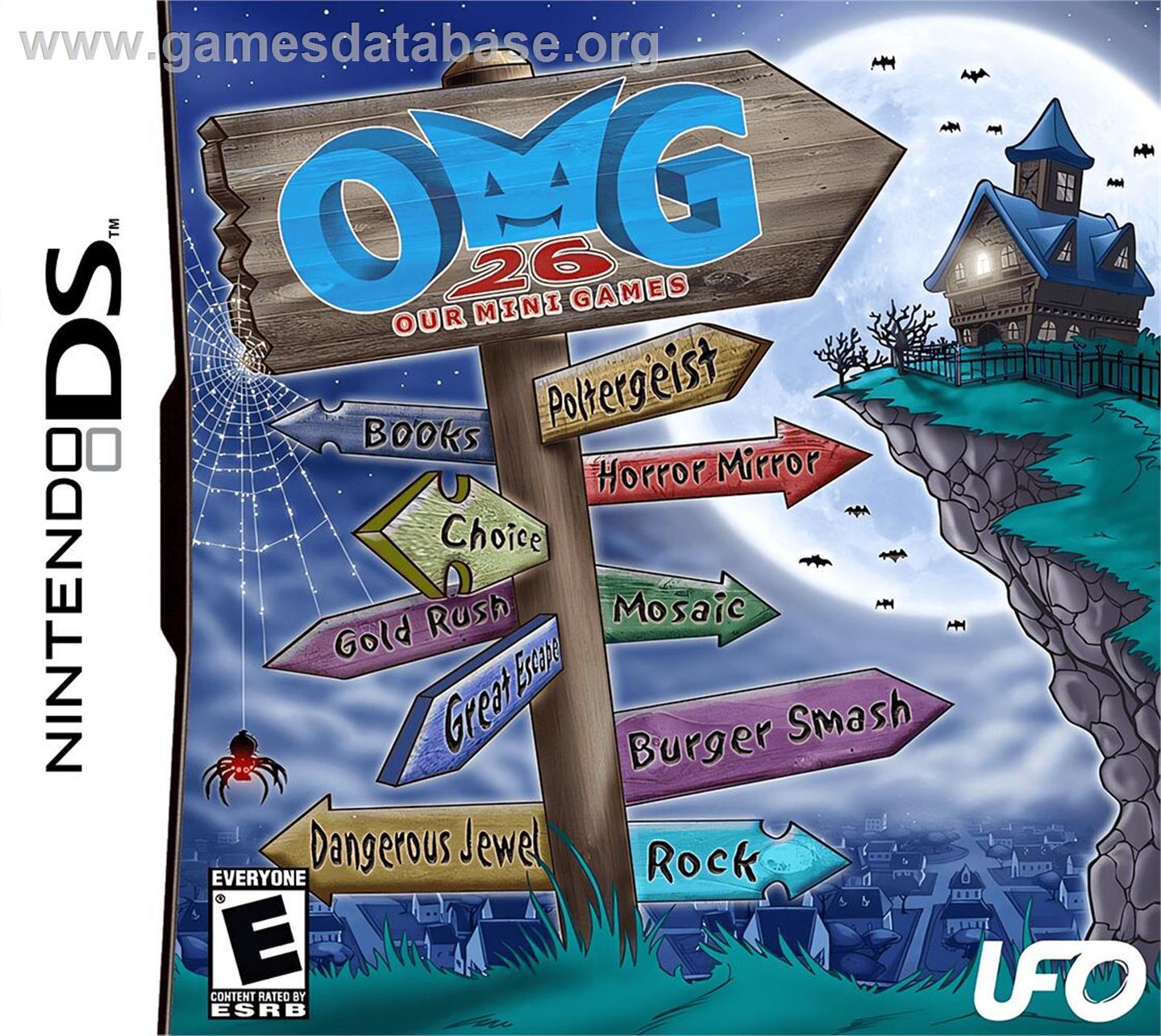 Omg 26 - Our Mini Games - Nintendo DS - Artwork - Box