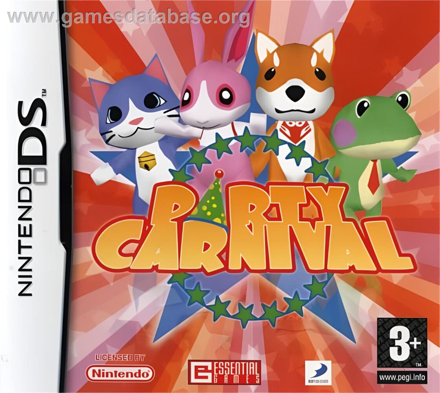 Party Carnival - Nintendo DS - Artwork - Box